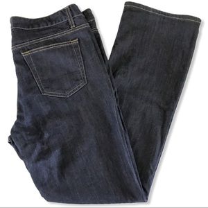 Lands' End 1963 Canvas Boot Cut Blue Jeans 33